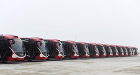 İlham Əliyev və xanımı Avropa Oyunları üçün avtobus deposu və təlim mərkəzində, Bakı İdman Sarayında görülən işlərlə tanış olublar (FOTO) (ƏLAVƏ OLUNUB)