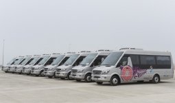 İlham Əliyev və xanımı Avropa Oyunları üçün avtobus deposu və təlim mərkəzində, Bakı İdman Sarayında görülən işlərlə tanış olublar (FOTO) (ƏLAVƏ OLUNUB)