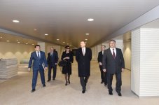 İlham Əliyev və xanımı Avropa Oyunları üçün avtobus deposu və təlim mərkəzində, Bakı İdman Sarayında görülən işlərlə tanış olublar (FOTO) (ƏLAVƏ OLUNUB)