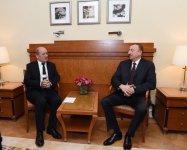 Azərbaycan Prezidenti İlham Əliyev Münxendə Fransanın müdafiə naziri ilə görüşüb  (FOTO)