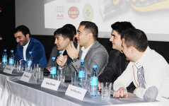 "28 Cinema"da "Ay Brilliant" filminin mətbuat konfransı keçirilib (FOTO)