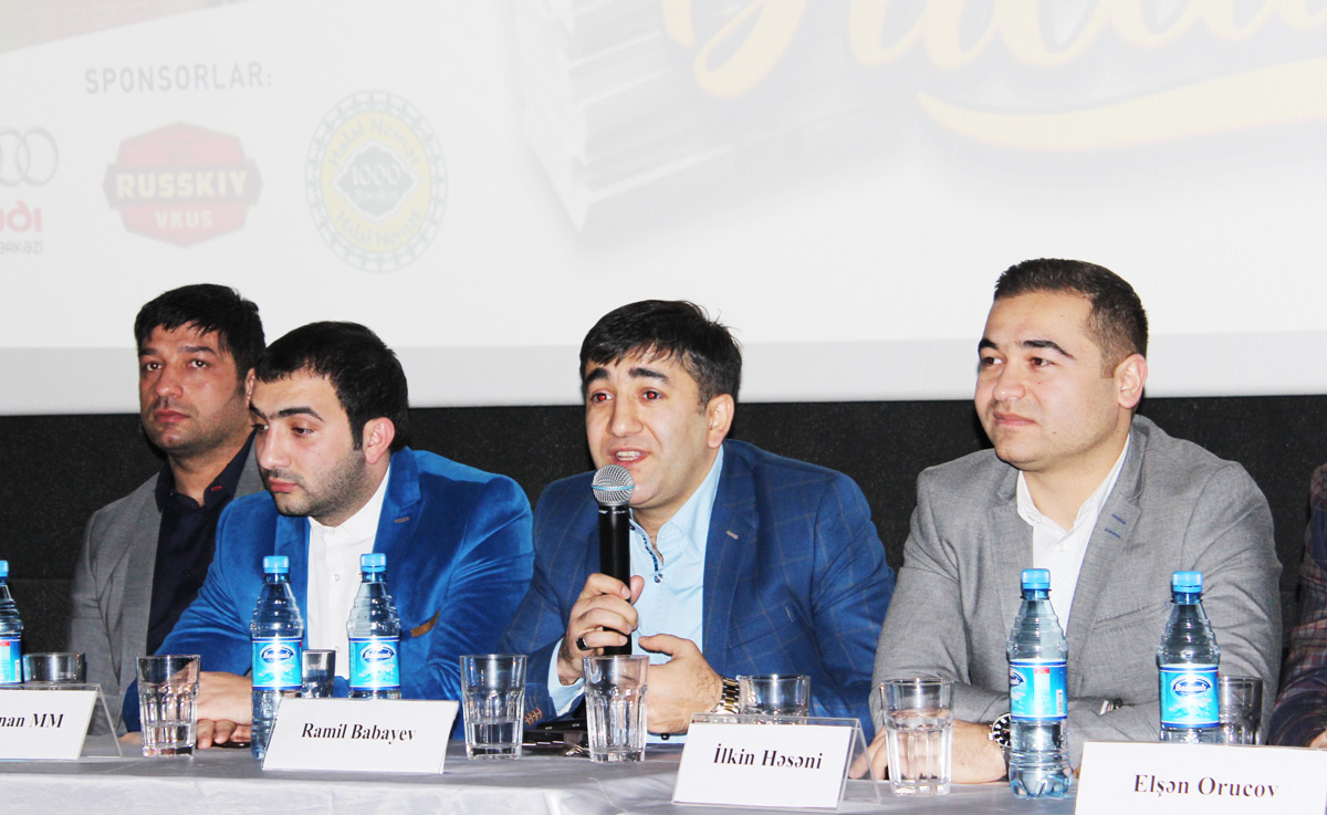 "28 Cinema"da "Ay Brilliant" filminin mətbuat konfransı keçirilib (FOTO)