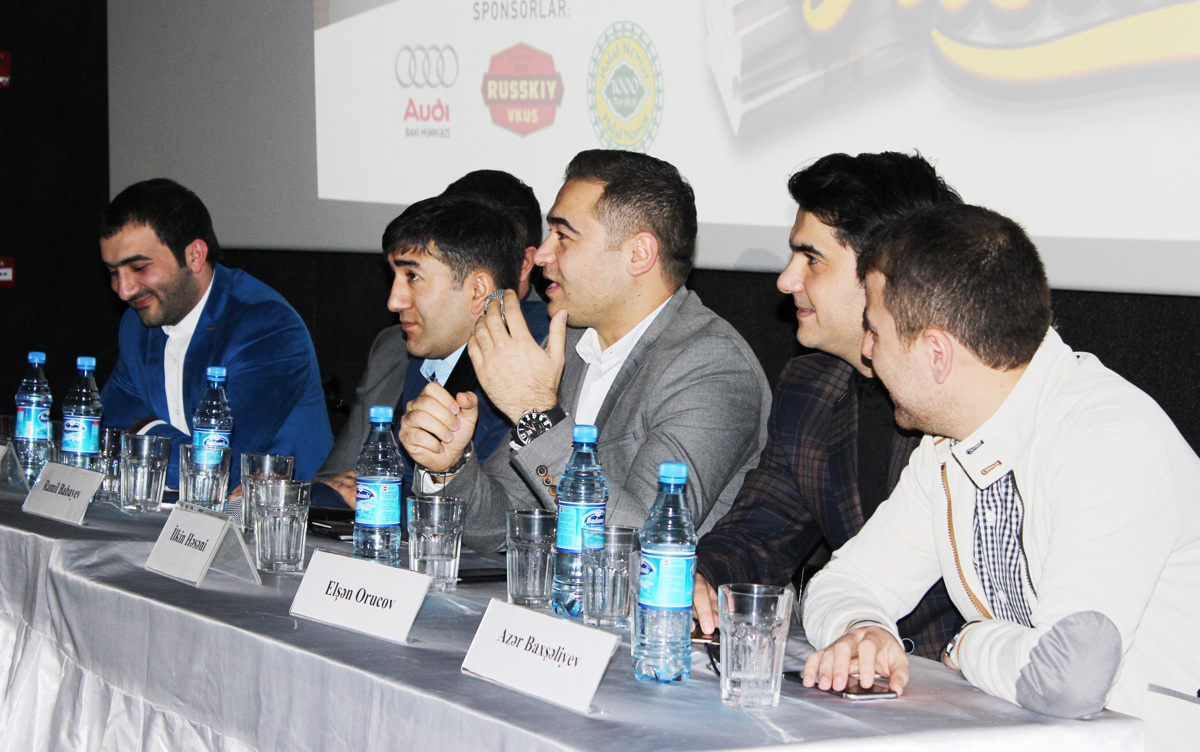"28 Cinema"da "Ay Brilliant" filminin mətbuat konfransı keçirilib (FOTO)