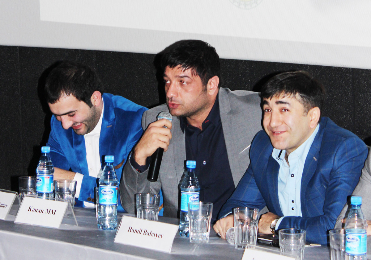 "28 Cinema"da "Ay Brilliant" filminin mətbuat konfransı keçirilib (FOTO)