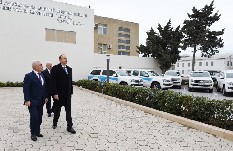 Prezident İlham Əliyev Bakıda bir sıra elektrik yarımstansiyalarının açılışında iştirak edib (FOTO)