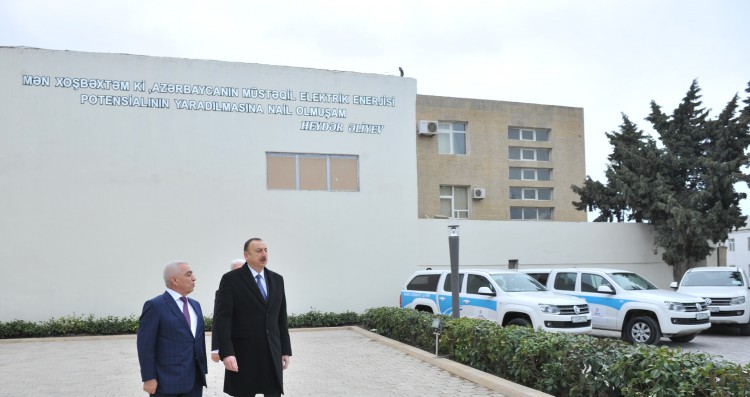 Prezident İlham Əliyev Bakıda bir sıra elektrik yarımstansiyalarının açılışında iştirak edib (FOTO)