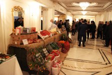 Plov, ləvəngi, qızardılmış quzu əti... (FOTO)