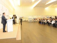 Heydər Əliyev Mərkəzində "Sabahın alimləri" IV Respublika müsabiqəsinin açılış mərasimi keçirilib (FOTO)