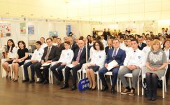 Heydər Əliyev Mərkəzində "Sabahın alimləri" IV Respublika müsabiqəsinin açılış mərasimi keçirilib (FOTO)