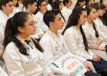 Heydər Əliyev Mərkəzində "Sabahın alimləri" IV Respublika müsabiqəsinin açılış mərasimi keçirilib (FOTO)