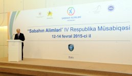 Heydər Əliyev Mərkəzində "Sabahın alimləri" IV Respublika müsabiqəsinin açılış mərasimi keçirilib (FOTO)