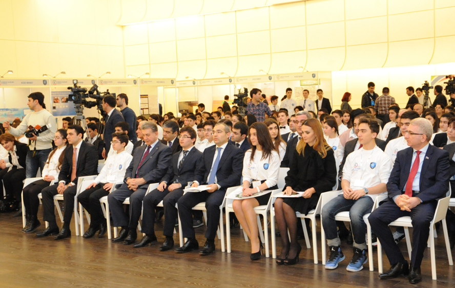 Heydər Əliyev Mərkəzində "Sabahın alimləri" IV Respublika müsabiqəsinin açılış mərasimi keçirilib (FOTO)