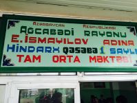 Cəbhəyanı bölgədə şagirdlərimizin vətənpərvərlik ruhu (FOTO)