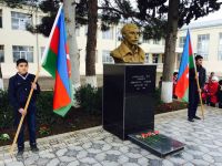 Cəbhəyanı bölgədə şagirdlərimizin vətənpərvərlik ruhu (FOTO)