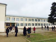 Cəbhəyanı bölgədə şagirdlərimizin vətənpərvərlik ruhu (FOTO)