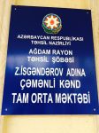 Cəbhəyanı bölgədə şagirdlərimizin vətənpərvərlik ruhu (FOTO)
