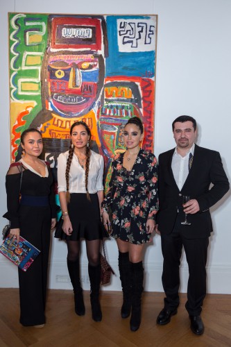Heydər Əliyev Fondunun vitse-prezidenti Leyla Əliyeva Londonda sərginin açılışında iştirak edib