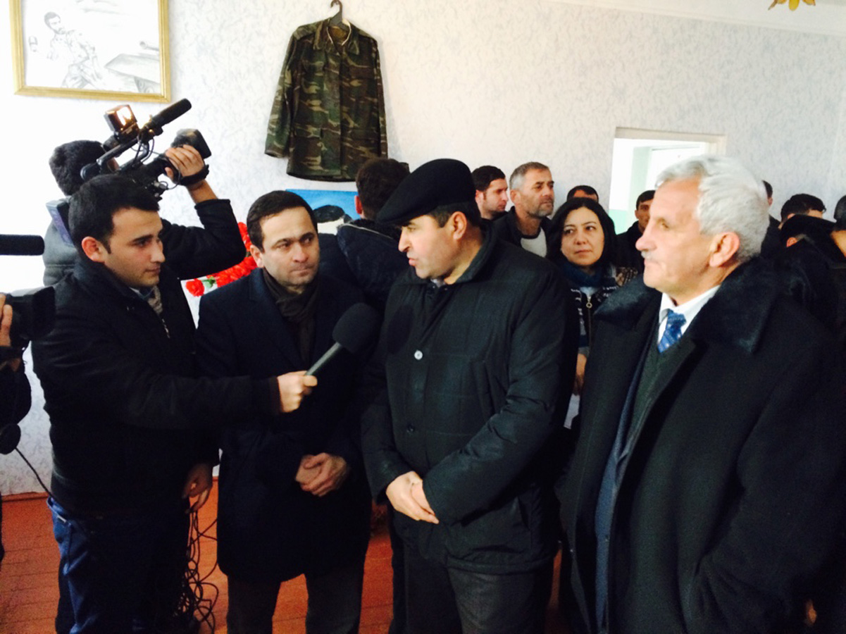 Cəbhəyanı bölgədə şagirdlərimizin vətənpərvərlik ruhu (FOTO)