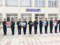 KİV nümayəndələri Ağdamın Qaradağlı kənd tam orta məktəbində olublar (FOTO)