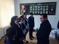 KİV nümayəndələri Ağdamın Qaradağlı kənd tam orta məktəbində olublar (FOTO)