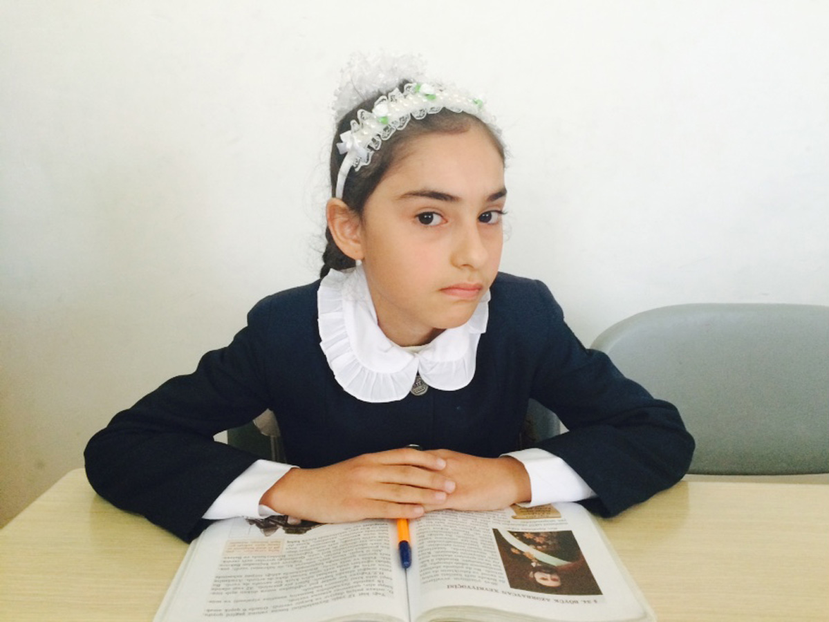 KİV nümayəndələri Ağdamın Qaradağlı kənd tam orta məktəbində olublar (FOTO)