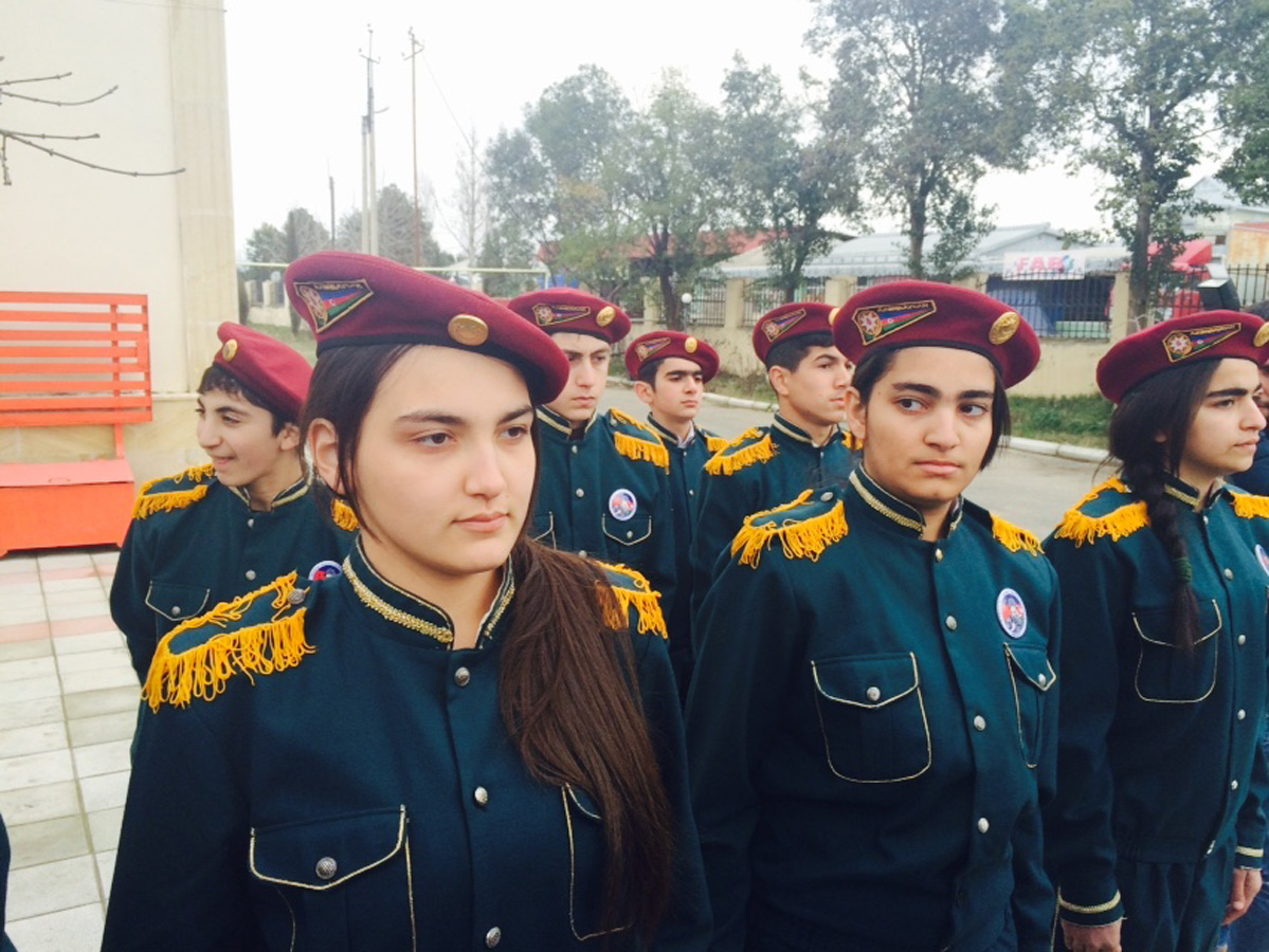 KİV nümayəndələri Ağdamın Qaradağlı kənd tam orta məktəbində olublar (FOTO)
