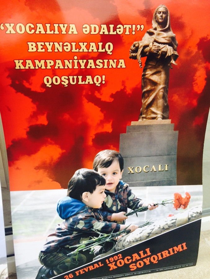 KİV nümayəndələri Ağdamın Qaradağlı kənd tam orta məktəbində olublar (FOTO)