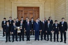 Prezident İlham Əliyev: Azərbaycanda idman sahəsinə göstərilən diqqət öz nəticələrini verməkdədir (FOTO)