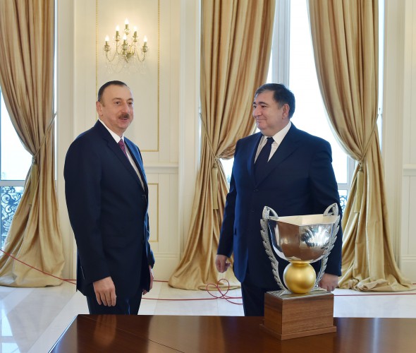 Prezident İlham Əliyev: Azərbaycanda idman sahəsinə göstərilən diqqət öz nəticələrini verməkdədir (FOTO)