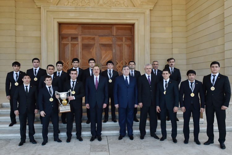 Prezident İlham Əliyev: Azərbaycanda idman sahəsinə göstərilən diqqət öz nəticələrini verməkdədir (FOTO)