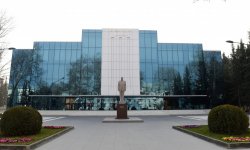 Prezident İlham Əliyev Mingəçevir şəhərinə səfərə gəlib (FOTO)