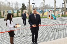 Heydər Əliyev Fondunun təşəbbüsü ilə Mingəçevirdə tikilən uşaq bağçasının açılışı olub (FOTO)