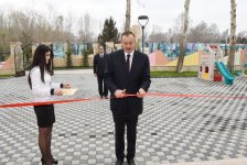 Heydər Əliyev Fondunun təşəbbüsü ilə Mingəçevirdə tikilən uşaq bağçasının açılışı olub (FOTO)