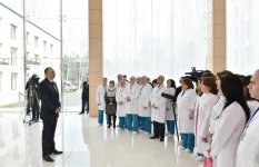 Prezident İlham Əliyev Mingəçevir Şəhər Mərkəzi Xəstəxanasında aparılan yenidənqurma işləri ilə tanış olub (FOTO)