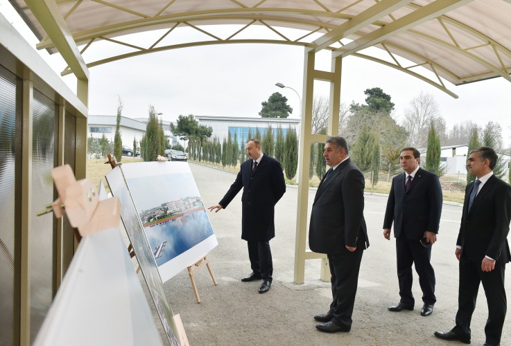 Prezident İlham Əliyev Mingəçevir "Kür" Olimpiya Tədris-İdman Mərkəzində olub (FOTO)