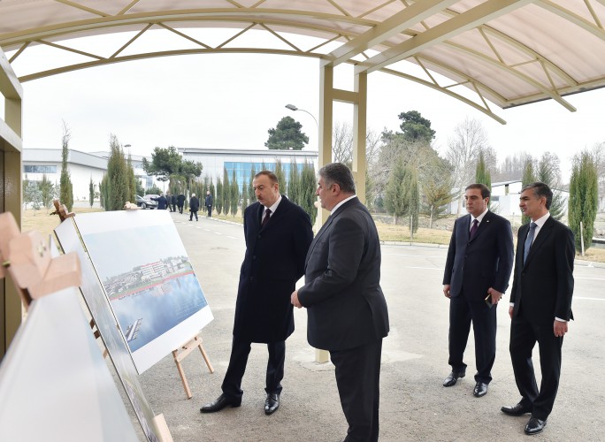 Prezident İlham Əliyev Mingəçevir "Kür" Olimpiya Tədris-İdman Mərkəzində olub (FOTO)
