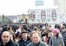 Xocalı üçün ağlayanlar (FOTO)