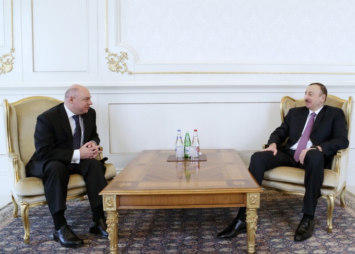 İlham Əliyev Polşanın yeni səfirini qəbul etdi (FOTO)