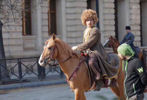 İçərişəhərdə "Əli və Nino" filminin çəkilişləri davam edir