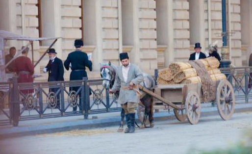 Bakıda "Əli və Nino" filminin çəkilişlərinə başlanılıb (FOTO)