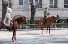 Bakıda "Əli və Nino" filminin çəkilişlərinə başlanılıb (FOTO)