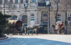 Bakıda "Əli və Nino" filminin çəkilişlərinə başlanılıb (FOTO)