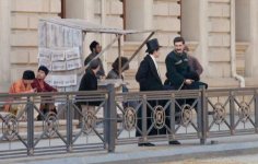 Bakıda "Əli və Nino" filminin çəkilişlərinə başlanılıb (FOTO)
