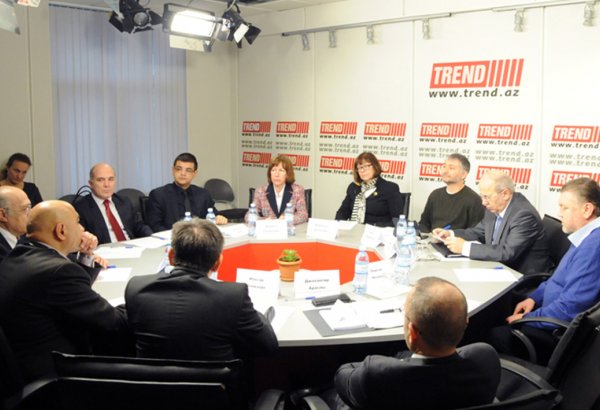 Trend BİA-da "Cənubi Qafqazda dinlərarası dialoq: sabit inkişaf amili" mövzusunda "dəyirmi masa" keçirilib (FOTO)