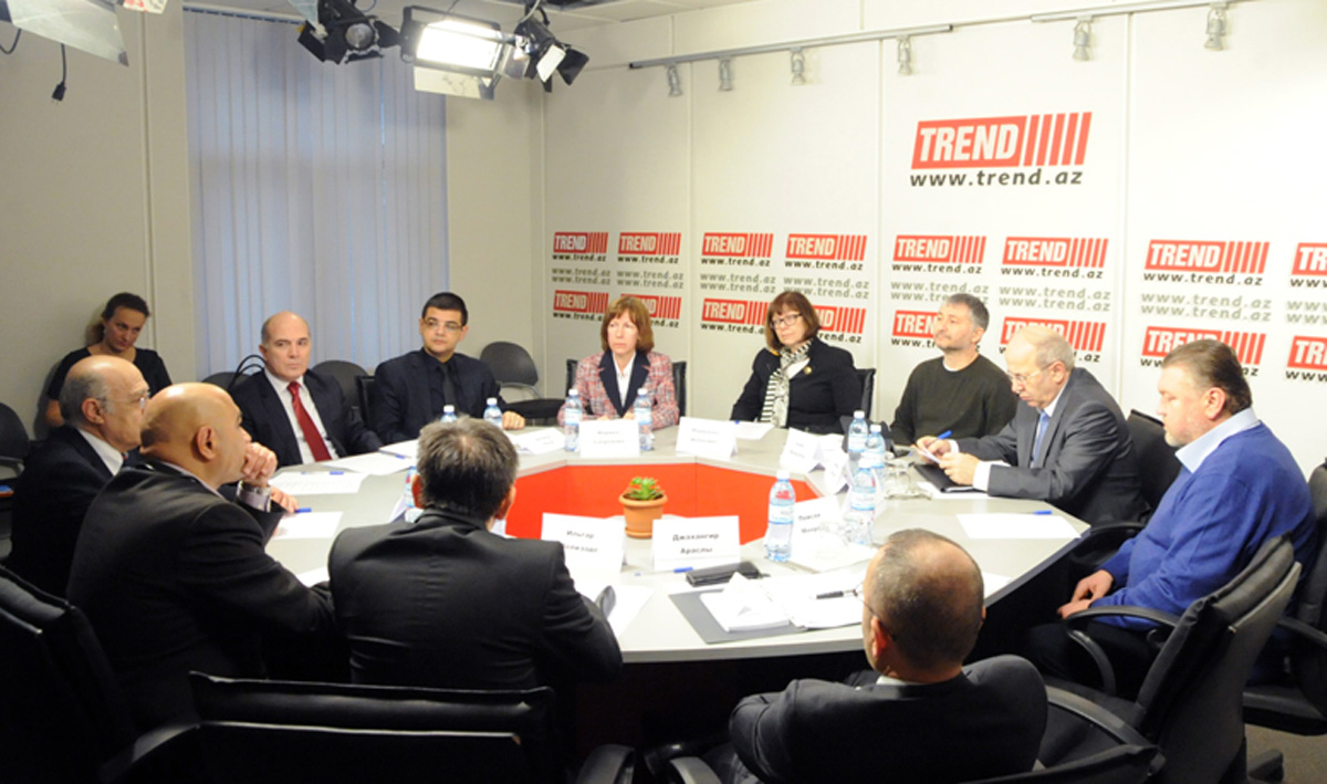 Trend BİA-da "Cənubi Qafqazda dinlərarası dialoq: sabit inkişaf amili" mövzusunda "dəyirmi masa" keçirilib (FOTO)