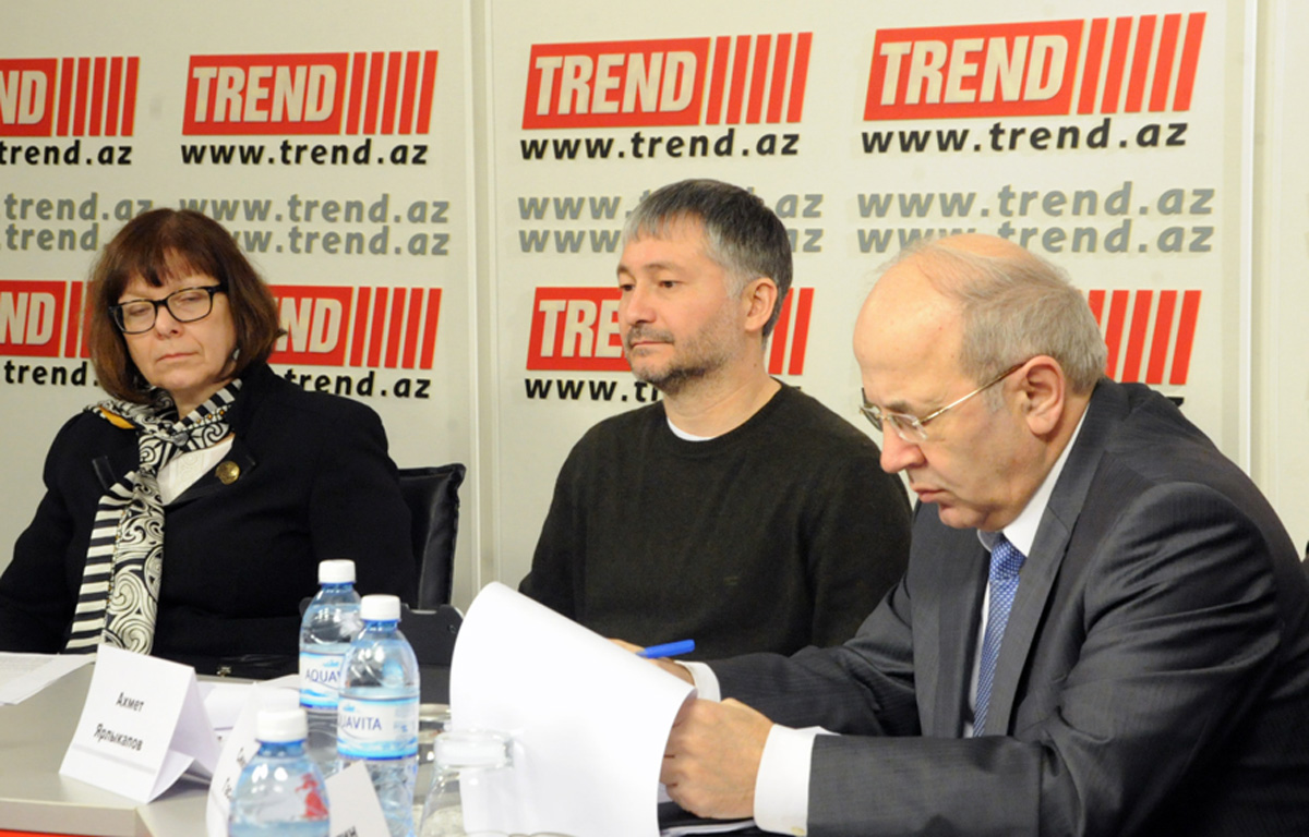 Trend BİA-da "Cənubi Qafqazda dinlərarası dialoq: sabit inkişaf amili" mövzusunda "dəyirmi masa" keçirilib (FOTO)