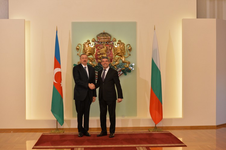 Azərbaycan və Bolqarıstan prezidentlərinin təkbətək görüşü olub (FOTO)