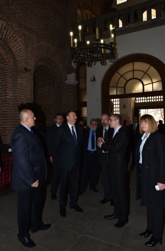 İlham Əliyev Müqəddəs Sofiya kilsəsində olub (FOTO)