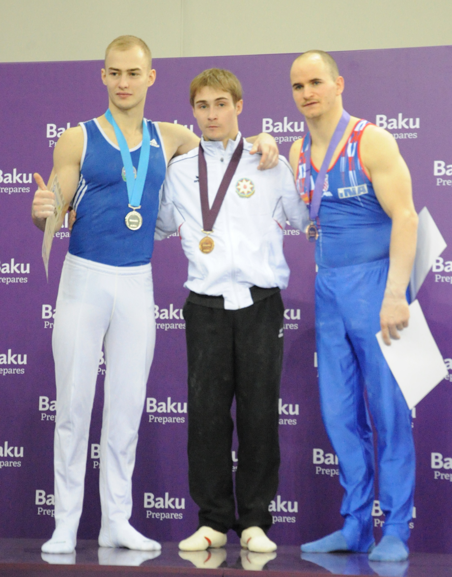 Azərbaycan gimnastları qızıl medala sahib çıxdılar (FOTO) (ƏLAVƏ OLUNUB)
