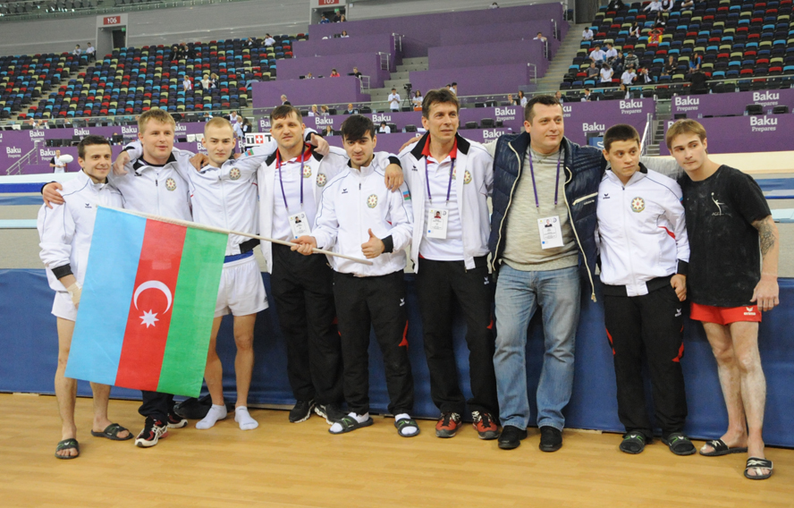 Azərbaycan gimnastları qızıl medala sahib çıxdılar (FOTO) (ƏLAVƏ OLUNUB)